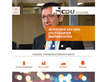 Tablet Screenshot of fraktion.cdu-bw.de